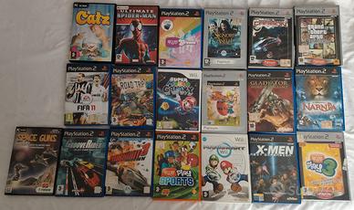 Lotto giochi PS2, Wii e PC