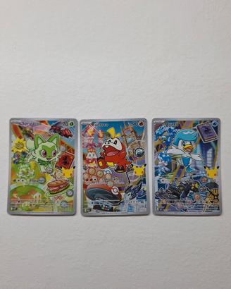Pokemon primi compagni d'avventura Serie 3