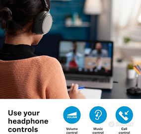 Sennheiser ACCENTUM cuffie wireless BTD 600 50 ore