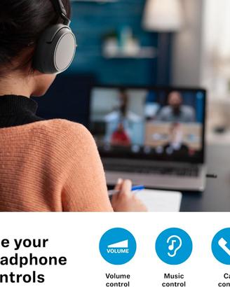 Sennheiser ACCENTUM cuffie wireless BTD 600 50 ore