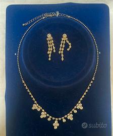 Parure punti luce- collana piu orecchini