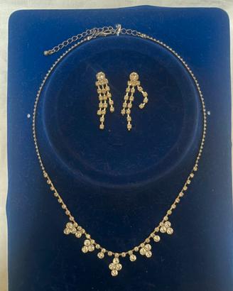 Parure punti luce- collana piu orecchini