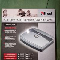 Usb surround system 5.1