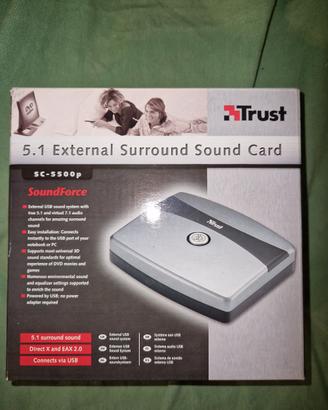 Usb surround system 5.1