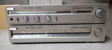 Amplificatore e tuner stereo Fisher