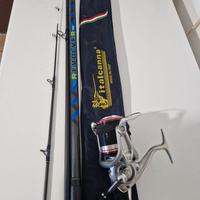 Canna surf ITALCANNA revolver 180+mulinello daiwa