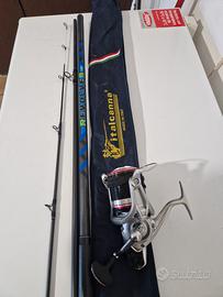 Canna surf ITALCANNA revolver 180+mulinello daiwa