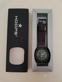 Orologio Hoops con cinturino verde militare