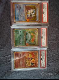 Trio psa 10 25 anniversario Jap