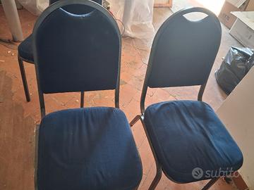 Sedie-poltroncine in ferro
