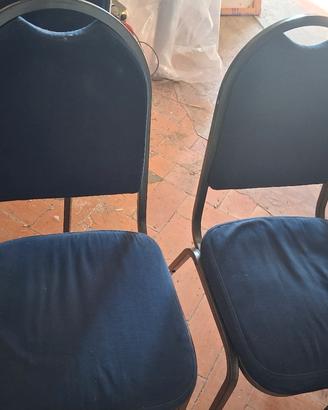 Sedie-poltroncine in ferro