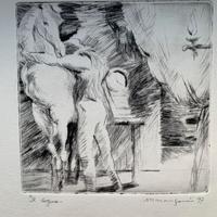 MARANGONI, ACQUAFORTE  DEL 1997.