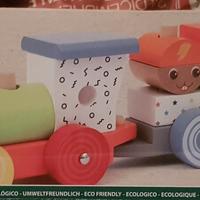 Trenino in legno