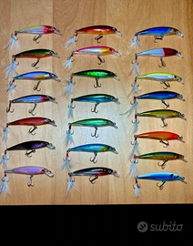 LEGGIdescrizione Spinning Minnow artificiali esche