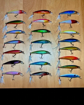 LEGGIdescrizione Spinning Minnow artificiali esche