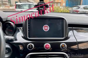 Car Tablet Android Fiat 500X CarPlay