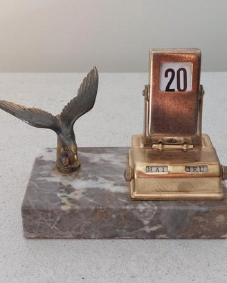 Calendario perpetuo art deco 