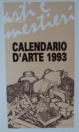 Calendario d'arte e mestieri 1993
