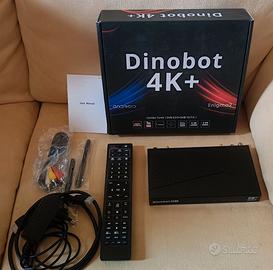 Dinobot 4K+ Decoder SAT+DTT combo Enigma2 Android