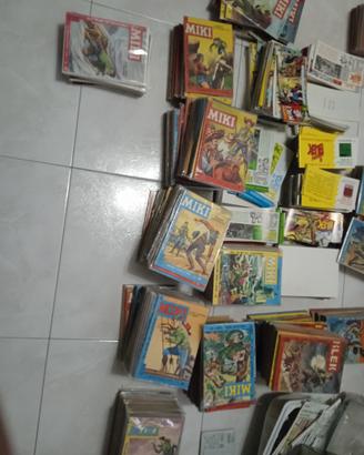 collezione albi di capitan Miki anni 60 