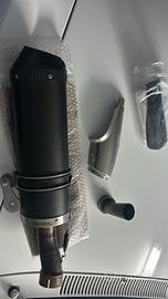 TERMINALE MIVV SPORT OVAL CARBONIO BMW R 1250 GS /