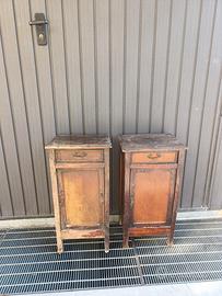 armadietti in legno d' epoca 