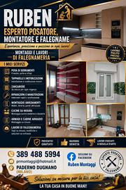 Posatore montatore