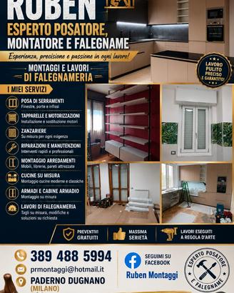 Posatore montatore