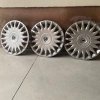 3 Copricerchioni lancia ypsilon o musa diam 15