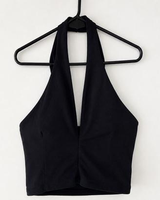 Top nero elegante di Zara