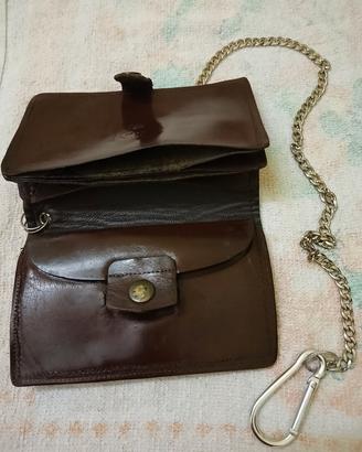 portafoglio in pelle 