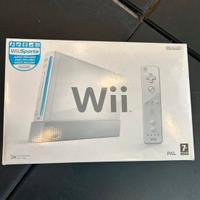 nintendo wii completa con accessori e giochi