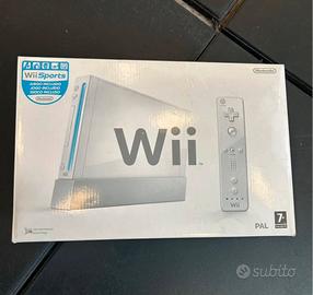nintendo wii completa con accessori e giochi