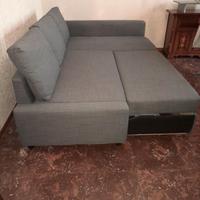 Divano letto 3 posti Ikea Friethen