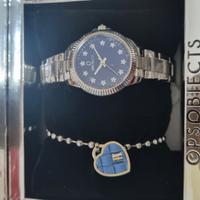 orologio e bracciale ops