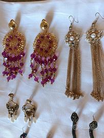 orecchini bigiotteria 