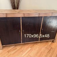 MOBILE CREDENZA IN BAMBOO- Brand: BORTOLI