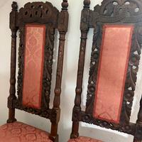 Sedie antiche in legno XIX secolo