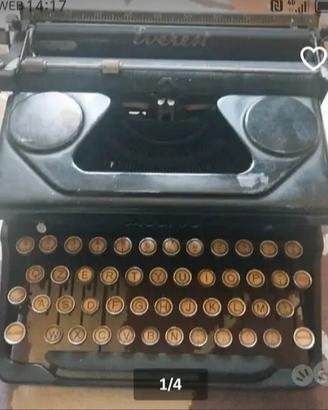 Macchina da scrivere antica 