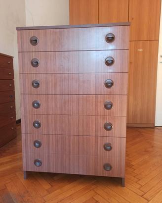 Cassettiera in legno