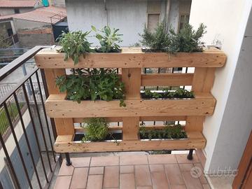 Fioriera Bancale con vasi