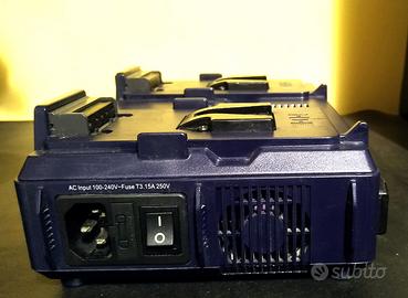 Carica batterie V-mount IDX  VL-2 plus + batteria