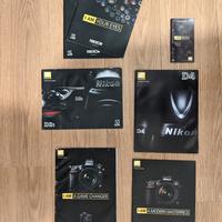 Cataloghi originali Nikon e Fuji