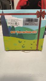 Kit Terrario Dinosauri DIY Luce LED Gioco Creativo