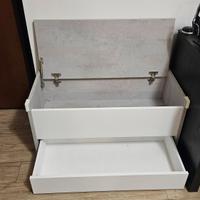 mobile da ingresso con appendiabiti