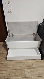 mobile da ingresso con appendiabiti