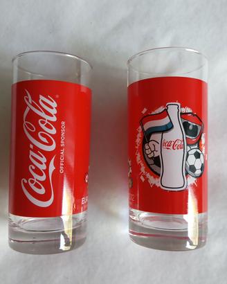 Coppia bicchieri Coca-Cola 