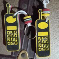 Portachiavi cellulare vintage