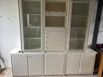 Credenza Vetrina Moderna + Tavolo Comò Comodini