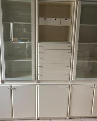 Credenza Vetrina Moderna + Tavolo Comò Comodini